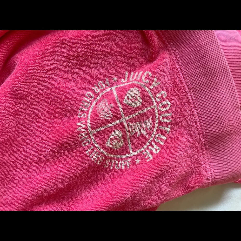 Vintage Juicy Couture Terrycloth Capris - Picture 2 of 4